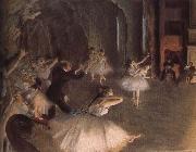 Edgar Degas Rehearsal on the stage Sweden oil painting reproduction
